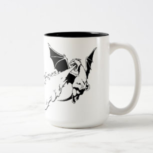 Pete's Dragon Fiery Cool Two-Tone Coffee Mug