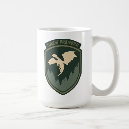 Petes Dragon  Forest Protector Badge Coffee Mug