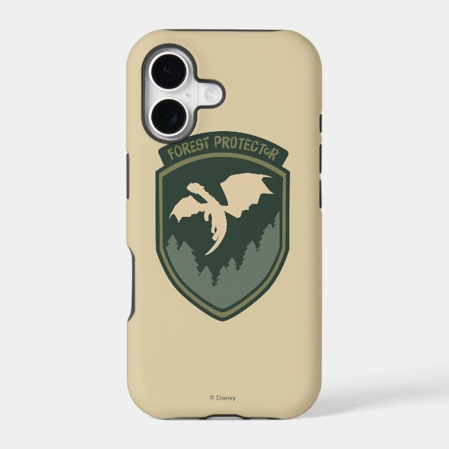 Pete's Dragon | Forest Protector Badge Iphone Case (Back)