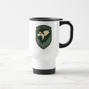 Pete's Dragon Forest Protector Badge Travel Mug