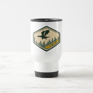 Pete's Dragon   Free to Fly Travel Mug