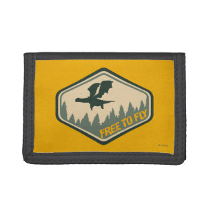 Pete's Dragon Free to Fly Trifold Wallet