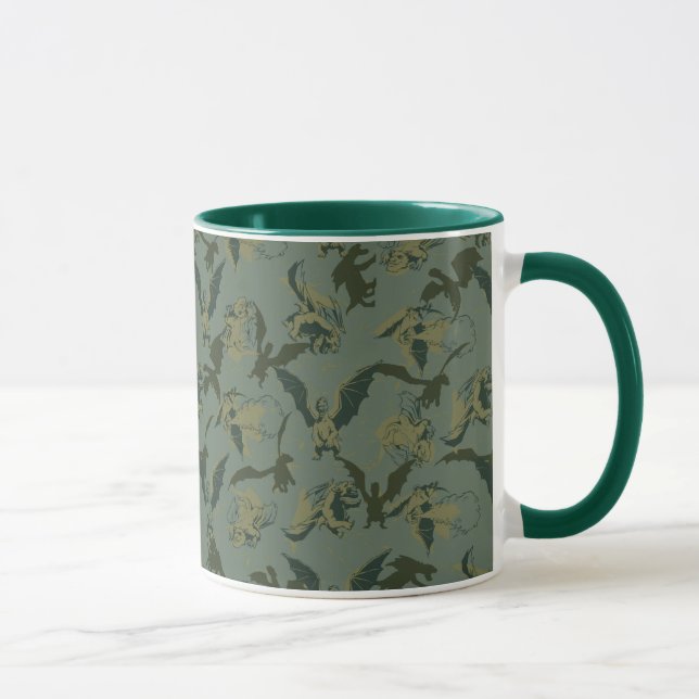 Pete's Dragon | Green Dragon Pattern Mug (Right)