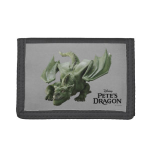 Pete's Dragon Green is Good Trifold Wallet