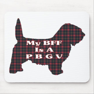 PETIT BASSET GRIFFON VENDEEN BFF MOUSE PAD