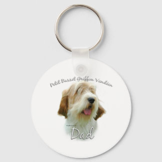 Petit Basset Griffon Vendeen Dad 2 Keychain