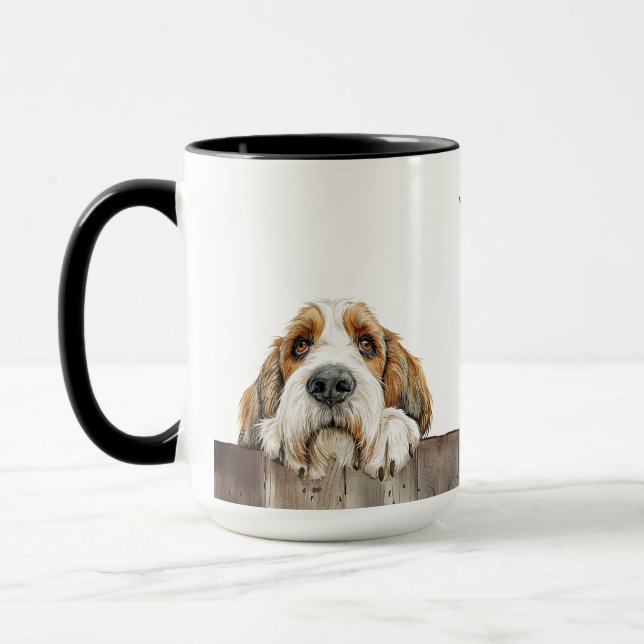 Petit Basset Griffon Vendeen Dog Mug (Left)