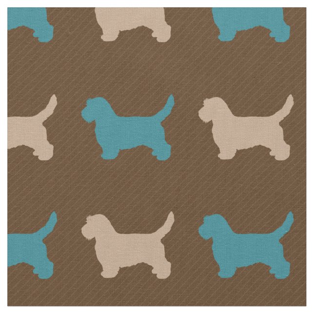 Petit Basset Griffon Vendeen Fabric (Close Up)