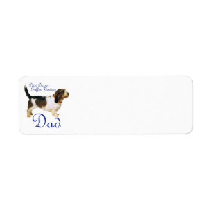 Petit Basset Griffon Vendeen Father Label