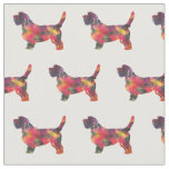 Petit Basset Griffon Vendeen Geo Dog Multi Fabric