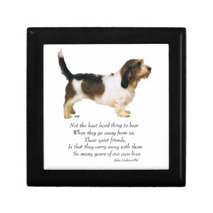 Petit Basset Griffon Vendeen Keepsake Gift Box