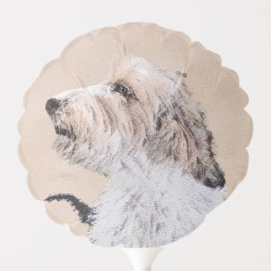 Petit Basset Griffon Vendéen Painting - Dog Art Balloon