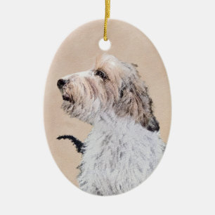 Petit Basset Griffon Vendéen Painting - Dog Art Ceramic Ornament