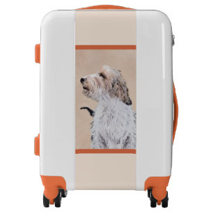 Petit Basset Griffon Vendéen Painting - Dog Art Lu Luggage