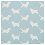 Petit Basset Griffon Vendeen PBGV Dog Silhouettes Fabric