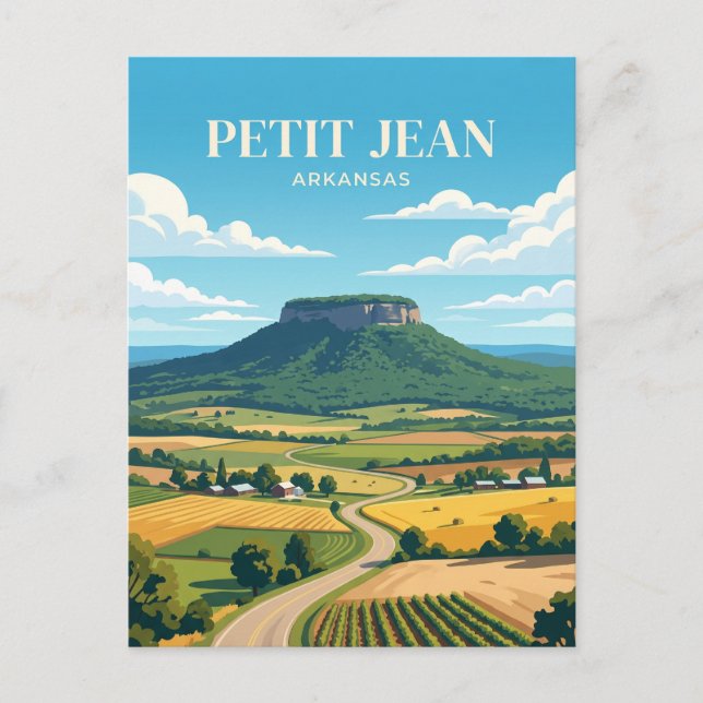 Petit Jean Mountain USA Postcard (Front)