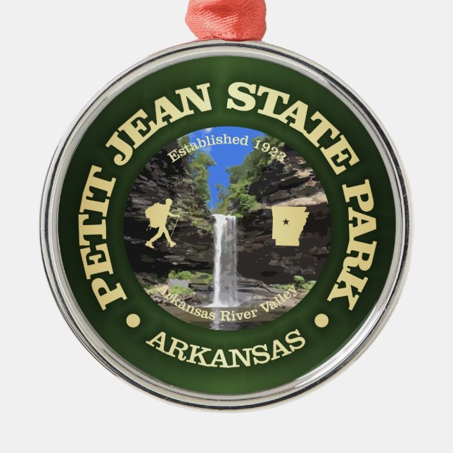 Petit Jean SP Metal Ornament (Front)