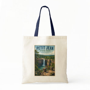 Petit Jean State Park Arkansas Illustration Travel Tote Bag