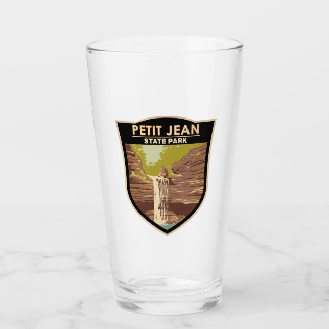Petit Jean State Park Arkansas Vintage  Glass (Front)