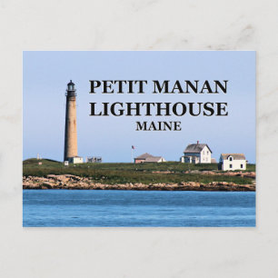 Petit Manan Lighthouse, Maine Postcard