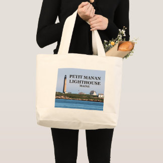 Petit Manan Lighthouse, Maine Tote Bag