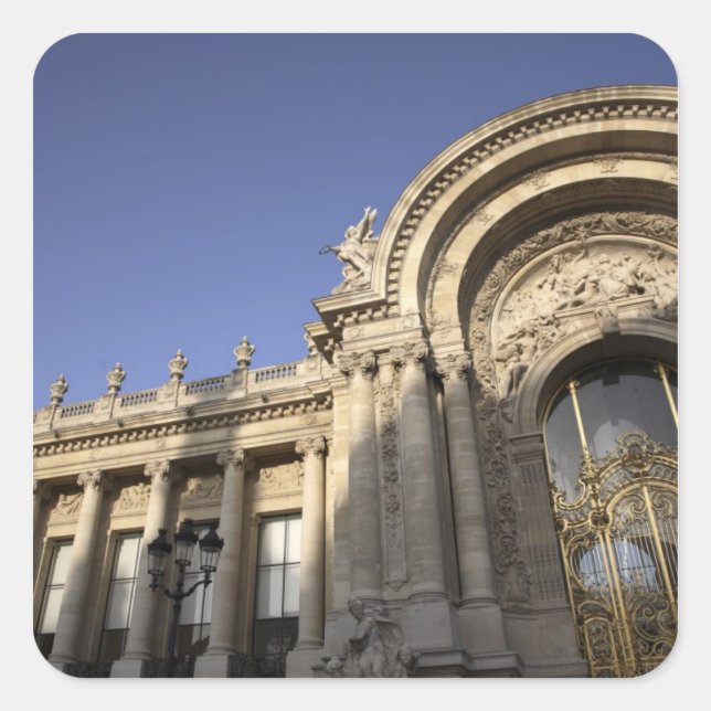 Petit Palais. Paris. France Square Sticker (Front)