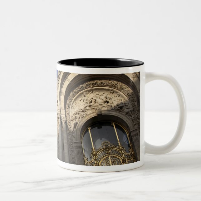 Petit Palais. Paris. France Two-Tone Coffee Mug (Right)