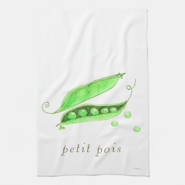 Petit Pois  Kitchen Towel (Vertical)