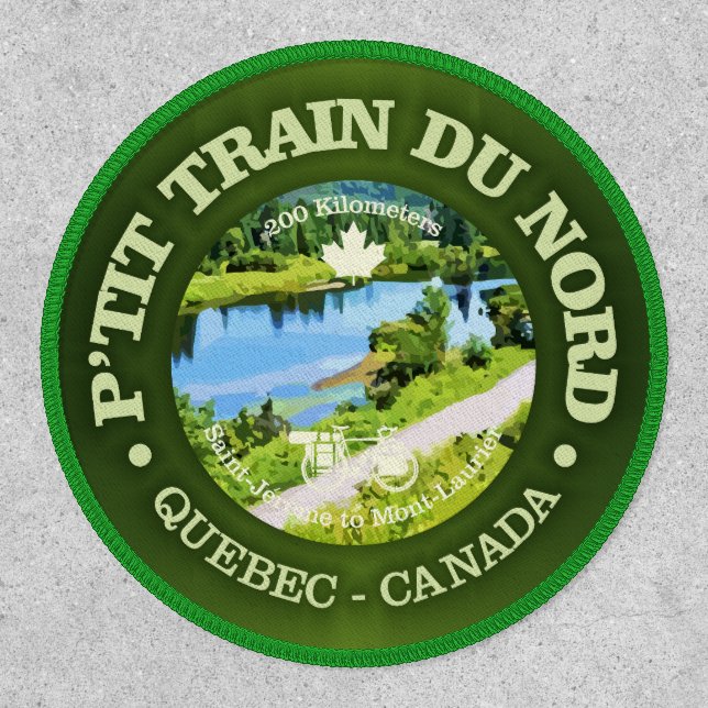 Petit Train du Nord (cycling c) Patch (Front)