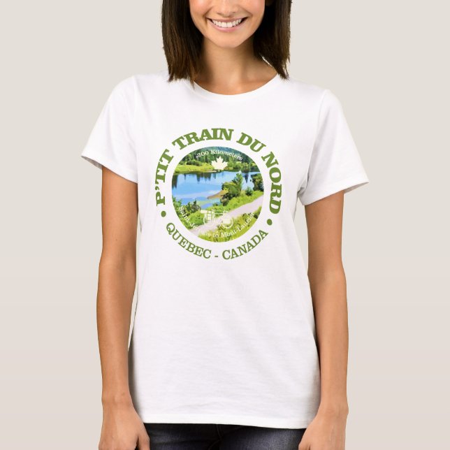 Petit Train du Nord (cycling c) T-Shirt (Front)