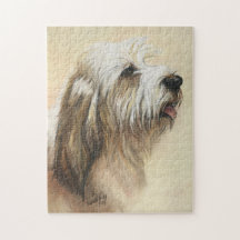 Petite BassetGriffon Vendeen Dog Art Puzzle