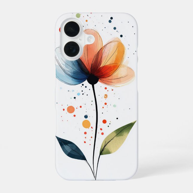Petite Bloom Iphone Case (Back)