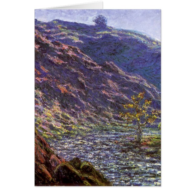 Petite Creuse, Sunlight by Claude Monet (Front)