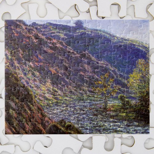 Petite Creuse Sunlight by Claude Monet Jigsaw Puzzle