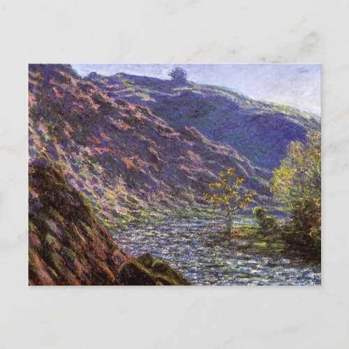 Petite Creuse Sunlight by Claude Monet Postcard