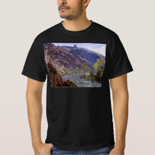 Petite Creuse, Sunlight by Claude Monet T-Shirt