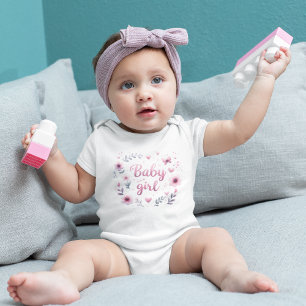 Petite Petals - Baby Girl  Bodysuit