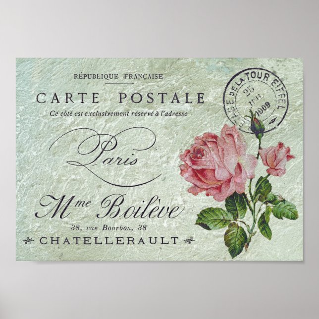 Petite Rose Confection Poster (Front)