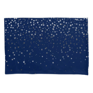 Petite Silver-Stars Pillowcase