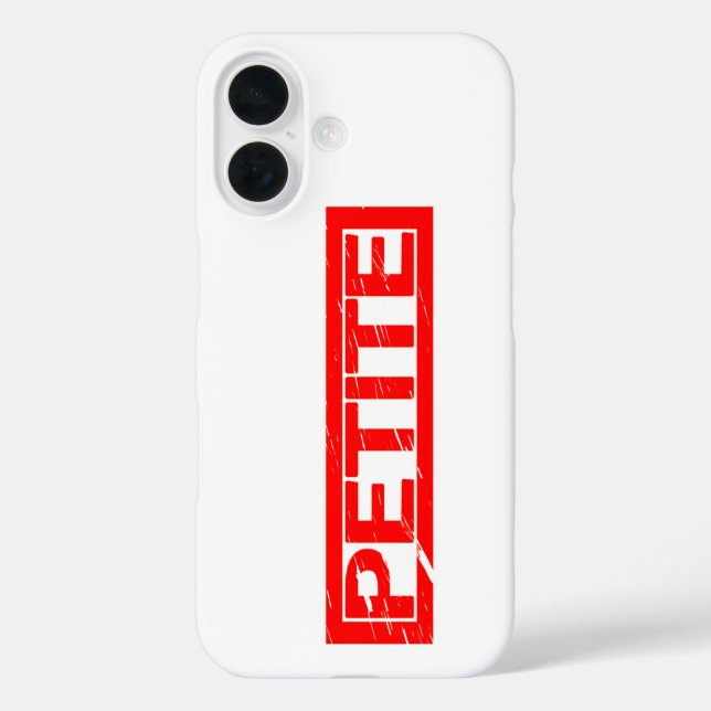 Petite Stamp Case-Mate iPhone Case (Back)