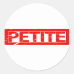 Petite Stamp Classic Round Sticker