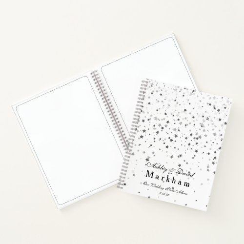 Petite Stars Wedding Notebook Photo Album