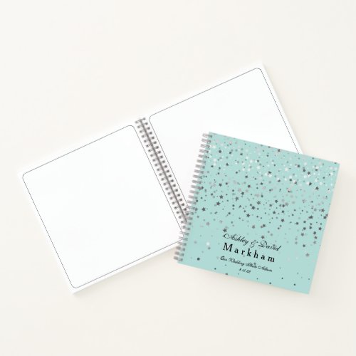 Petite Stars Wedding Notebook Photo Album