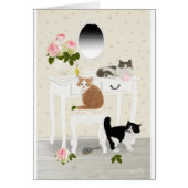 PetitRose "Kittens Beauty Salon" ,Postcard (Front)