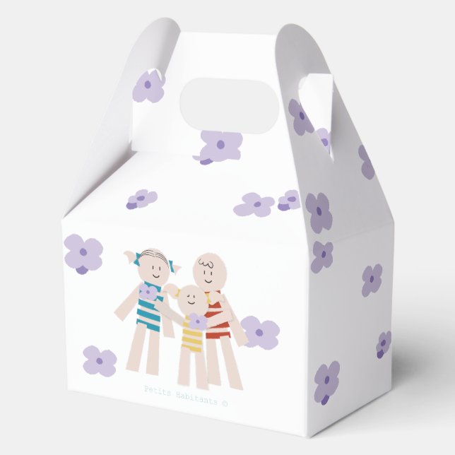 Petits Habitants - Canciones para Soñar Favor Boxes (Front)
