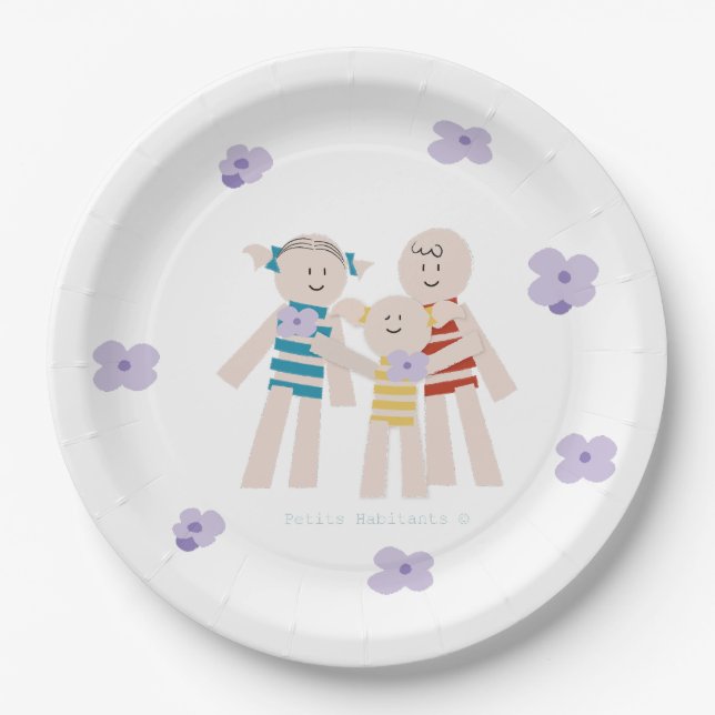  Petits Habitants - Canciones para Soñar Paper Plates (Front)