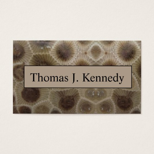 Petoskey Stone (Front)