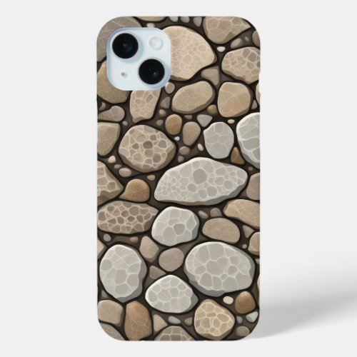 Petoskey Stone Abstract iPhone 15 Plus Case