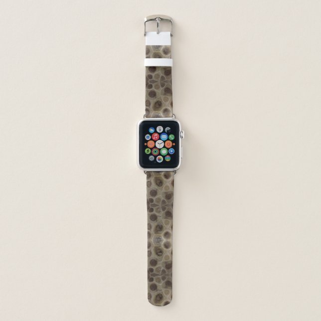 Petoskey Stone Apple Watch Band (Front)
