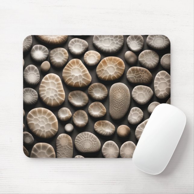 Petoskey Stone Collection Mouse Pad (With Mouse)